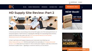 
                            12. HD Supply Site Review: Part 2 - B2X Partners B2B eCommerce ...