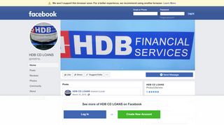 
                            7. HDB CD LOANS - Home | Facebook