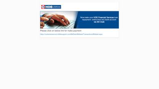 
                            2. HDB Financial Services - BillDesk