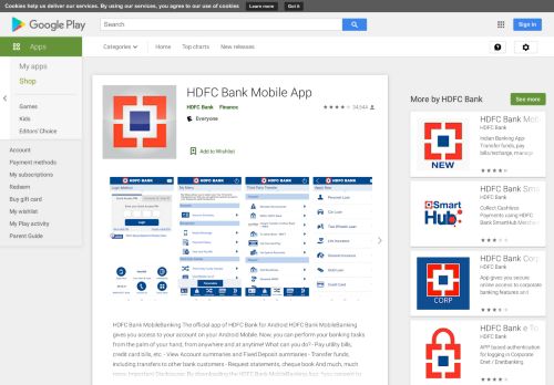 
                            9. HDFC Bank Mobile App - Apps on Google Play