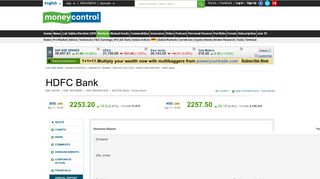 
                            9. HDFC Bank - Moneycontrol