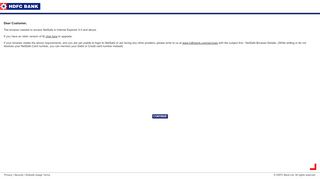 
                            1. HDFC Bank - NetSafe Login