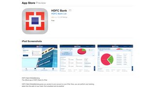 
                            11. HDFC Bank on the App Store - iTunes - Apple