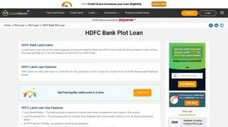 
                            6. HDFC Bank Plot Loan for Land Purchase: Interest Rate & Check ...
