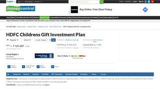 
                            5. HDFC Childrens Gift Fund - Investment Plan [114.455] | HDFC Mutual ...