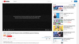 
                            7. HDFC Credit Card Bill Payment online with BillDesk payment ...