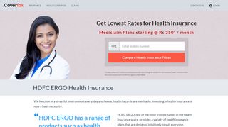 
                            13. HDFC Ergo Health Insurance: Check the Plans, Benefits & Reviews