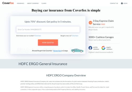 
                            5. HDFC ERGO: Renew Insurance Online from HDFC ERGO General ...