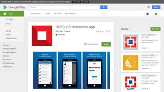 
                            10. HDFC Life Insurance App - Google Play पर ऐप्लिकेशन