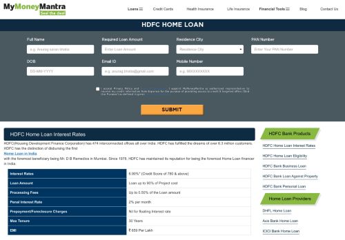 
                            13. HDFC Ltd Home Loan Apply @Lowest Interest Rates February 2019 ...