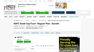 
                            10. HDFC Small Cap Fund - Regular Plan - Growth NAV: HDFC Asset ...