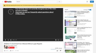 
                            5. [HD]How To Download From 4Shared Without Login/Register - YouTube