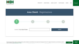 
                            5. HDI Assicurazioni - Registrazione