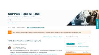 
                            11. HDP2.5 on Virtualbox and Ambari login URL - Hortonworks
