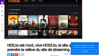 
                            6. HDS.to est mort, vive HDSS.to, le site qui prend la relève du site de ...