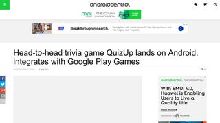 
                            7. Head-to-head trivia game QuizUp lands on Android, integrates with ...
