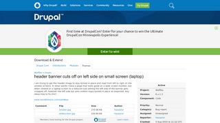 
                            13. header banner cuts off on left side on small screen (laptop) [#875242 ...