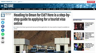 
                            12. Heading to Oman for Eid? Here is a step-by-step guide to applying for ...