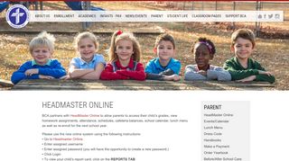 
                            9. HeadMaster Online | Belvoir Christian Academy