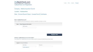 
                            9. Headquarters - myBackCheck.com