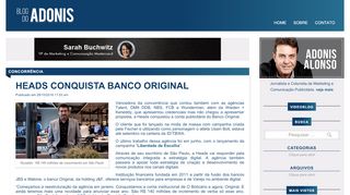 
                            8. HEADS CONQUISTA BANCO ORIGINAL – Blog do Adonis