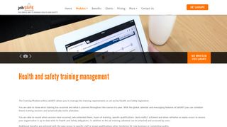 
                            6. Health and Safety Training Management - jobSAFE