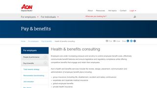 
                            13. Health & benefits consulting | Aon Hewitt New Zealand