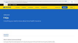 
                            7. Health FAQ | Health Insurance | Aviva