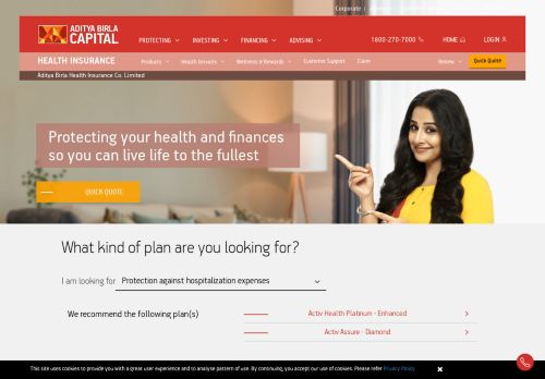 
                            13. Health Insurance: Cashless Medical Insurance Online - Aditya Birla ...