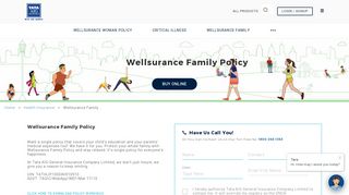 
                            5. Health Insurance Plan for Family | Wellsurance Family Policy - TATA AIG