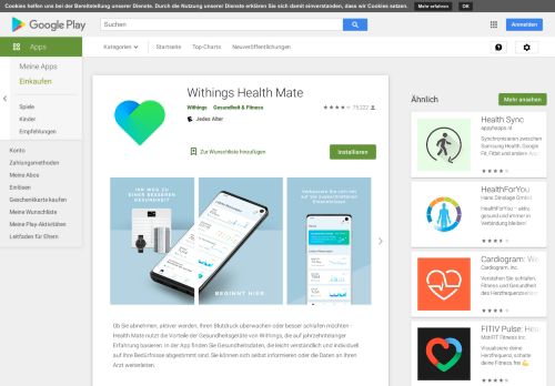 
                            8. Health Mate - Total Health Tracking – Apps bei Google Play