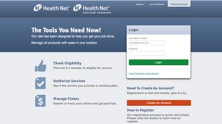 
                            7. Health Net Commercial - CA Provider Tools