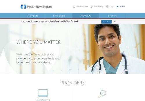 
                            5. Health New England Providers | Where you matter