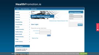 
                            11. Health Promotion - Professional Login