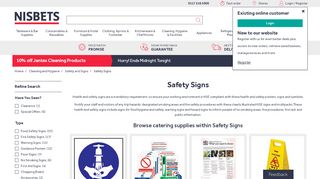
                            13. Health & Safety Signs, HSE Signage & Posters | Nisbets Safety ...