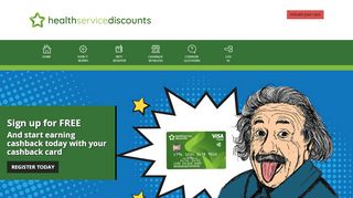 
                            1. Health Service Discounts Cashback Card