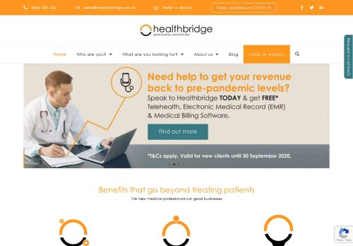 
                            6. Healthbridge | Medical Billing Software South Africa | Practice ...