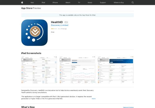 
                            6. HealthID on the App Store - iTunes - Apple