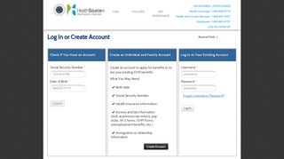 
                            8. HealthSource RI | Create Account Steps