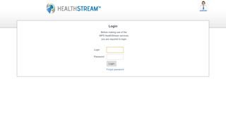 
                            4. Healthstream - Login - MPS