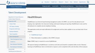 
                            10. HealthStream - University of Mississippi Medical Center