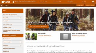 
                            12. Healthy Indiana Plan: HIP - IN.gov