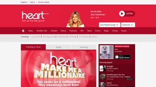 
                            6. Heart UK Radio - turn up the feel good!