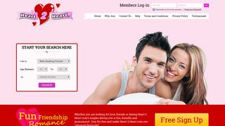 
                            4. Heart2Heart.com :: Totally FREE!! Online Dating for singles.