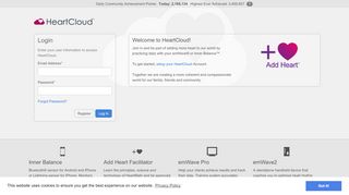 
                            4. HeartCloud - Login