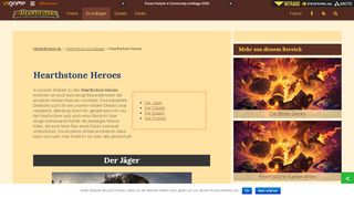 
                            12. Hearthstone Heroes - Hearthstone | inHearthstone.de