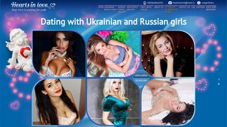 
                            3. Hearts in love: International dating site, Meet Beautiful Ukrainian and ...