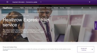 
                            10. Heathrow Express | Information, Tickets and Timetable | Heathrow