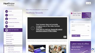 
                            4. Heathrow Rewards: Airport shopping loyalty programme | Earn rewards