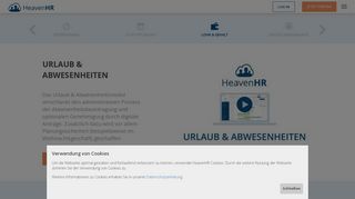 
                            6. HeavenHR | Urlaubsverwaltung